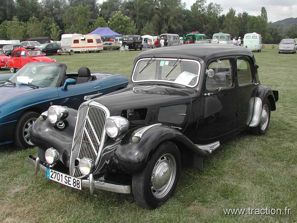 2014_Madine (54).JPG - 29ème Retro Meus'Auto au Lac de Madine, Citroen Traction 11BL